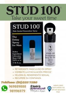 retardante masculino-stud 100-spray prolonga la eyaculacion-sexshop miraflores 981196979